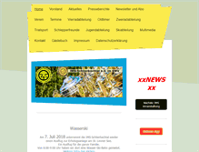 Tablet Screenshot of ims-schlierbachtal.de